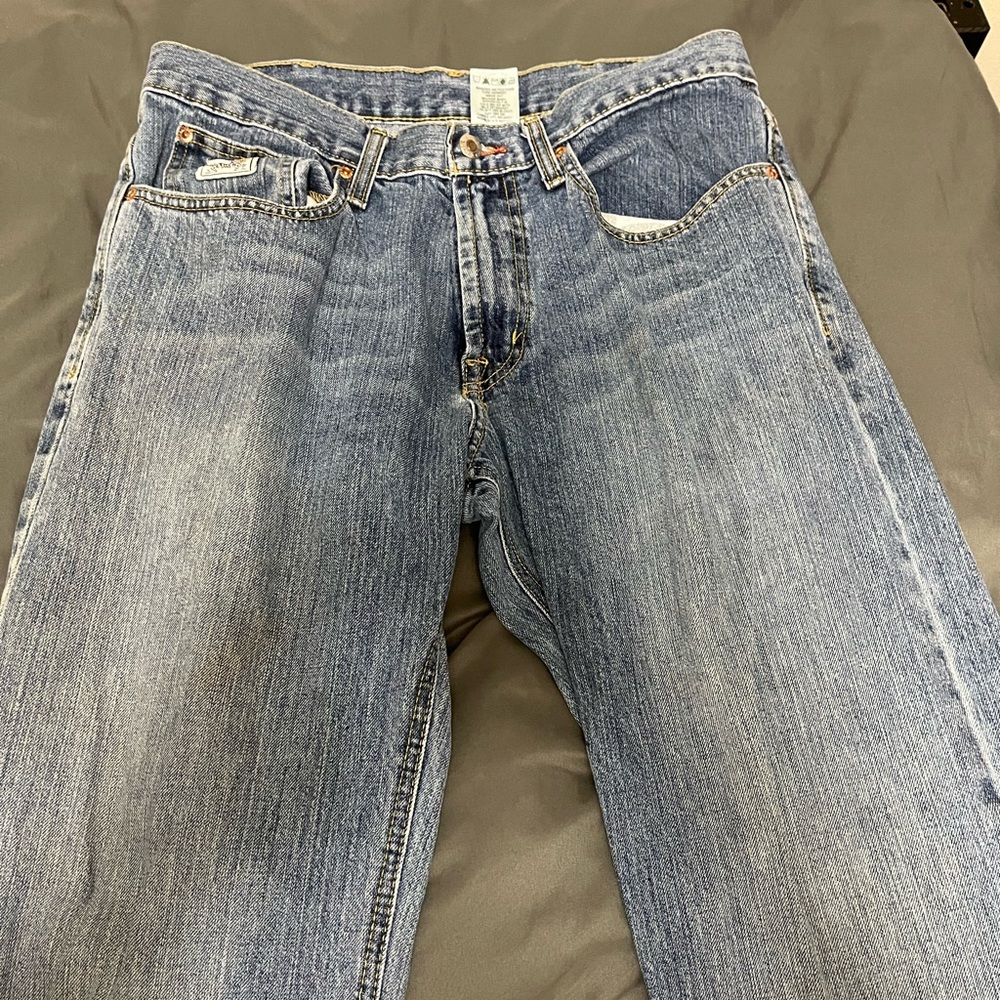 Cinch White Label Dark Wash Jeans.